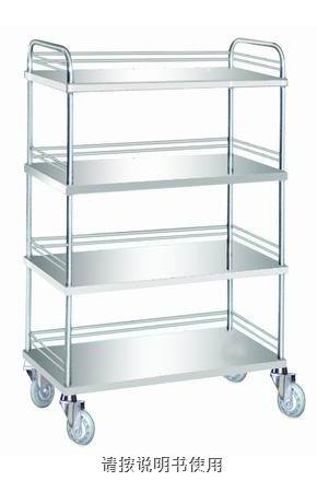上海躍進(jìn)不銹鋼四層器械臺SMT-04